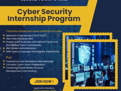 Internship – Cyber Security